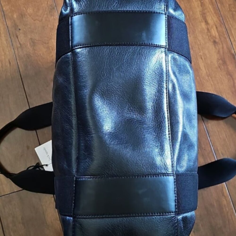 NWT Jack Spade Leather Tote Bag Sample Prototype & L.L. Bean Storage Bag - Picture 11 of 14